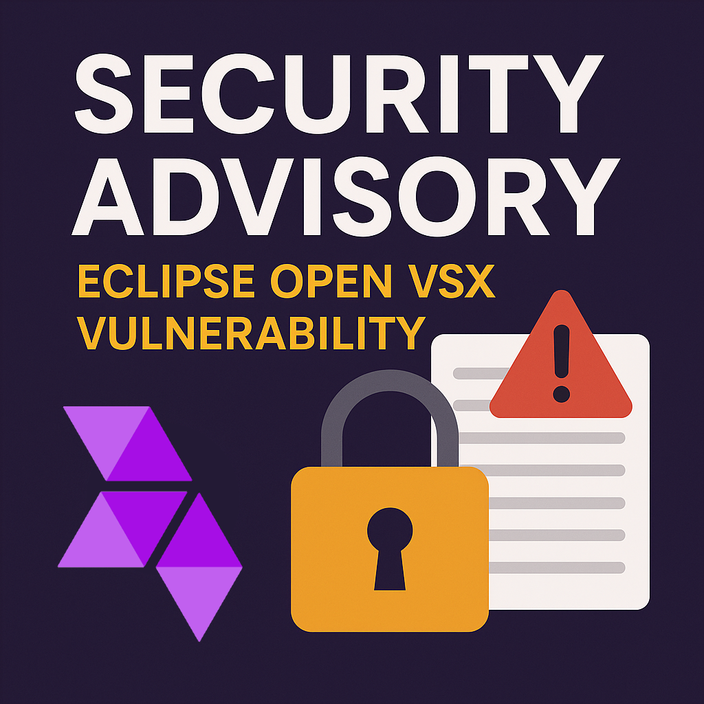 Open VSX security update, October 2025