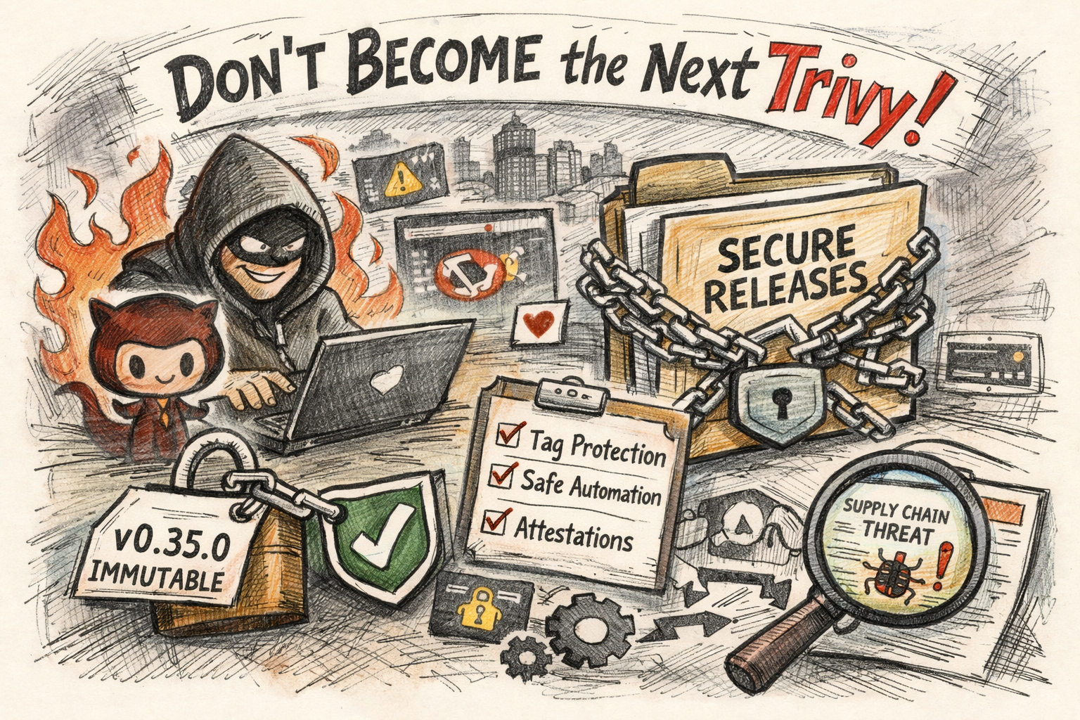 Don't become the next Trivy: how to make your releases, tags, and automation resistant to compromise